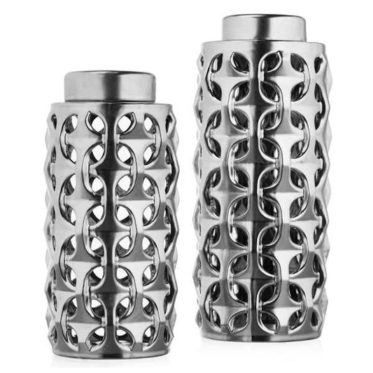Pealoffy Decorative Lidded Canisters-Assorted Sizes, sold separately