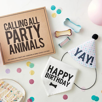 Pet Birthday Book Box- Calling All Party Animals