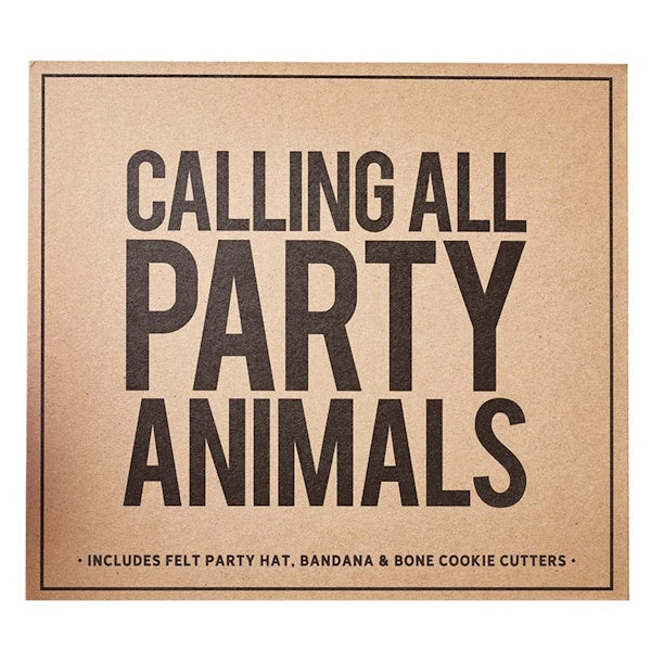 Pet Birthday Book Box- Calling All Party Animals