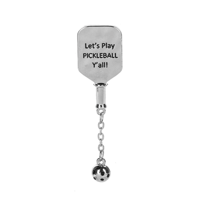 Pickleball Charm, with Insert Card