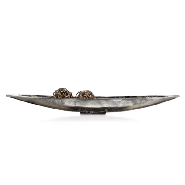 Pierce Silver Boat Bowl