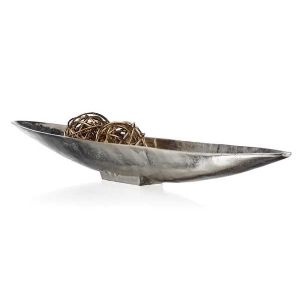 Pierce Silver Boat Bowl