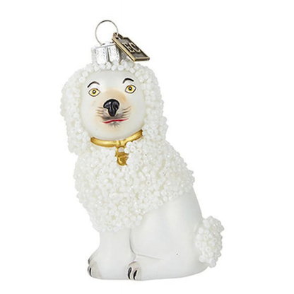 Poodle or Staffordshire Dog Ornament