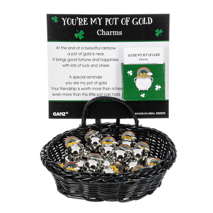 You're My Pot of Gold-Charm with Card