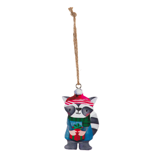 Raccoon Ornament