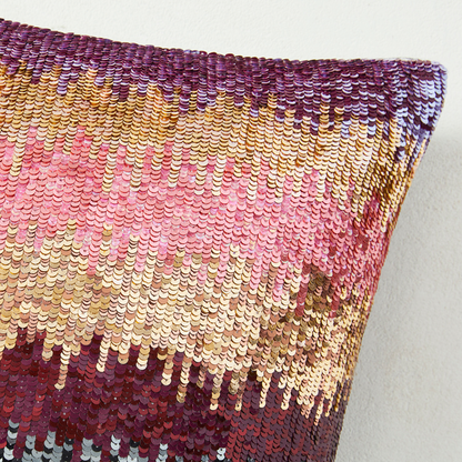 Rainbow Sequin Pillow