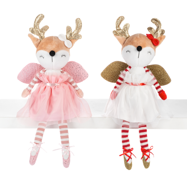 Reindeer Fairy Shelf Sitter-Assorted, sold seperately