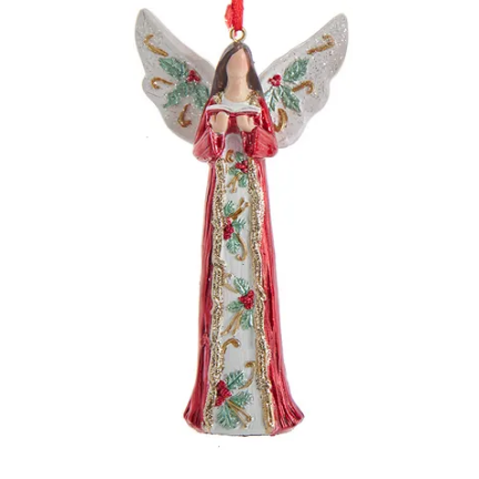 Red Angel Ornament-Assorted, sold seperately