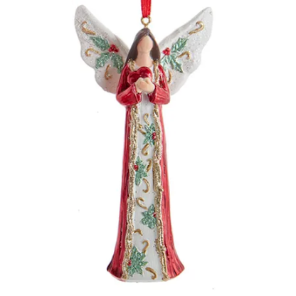 Red Angel Ornament-Assorted, sold seperately