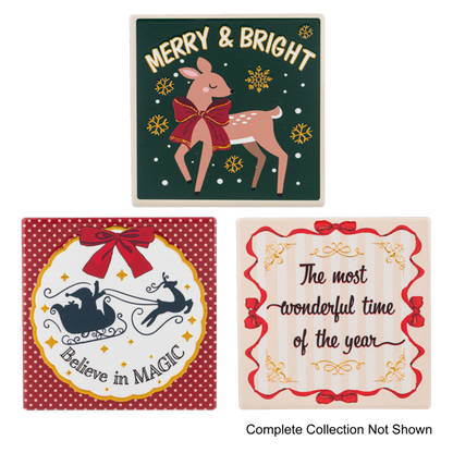 Ribbons & Bows Coasters-Mix and Match, Sold Individually