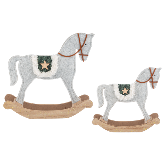 Rocking Horse (Decorative Accessory)-Assorted Sizes, each sold separately