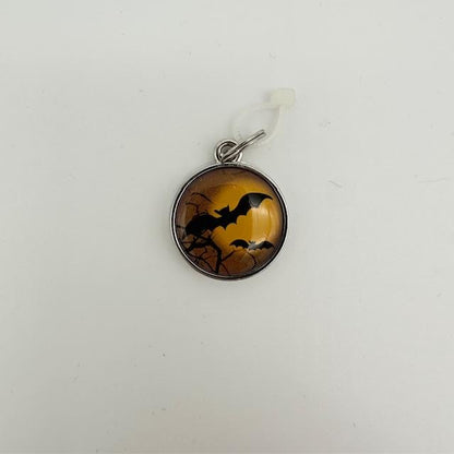 Halloween Round Charm-Assorted, each sold seperately