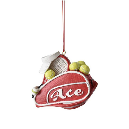 Tennis Bag Ornament