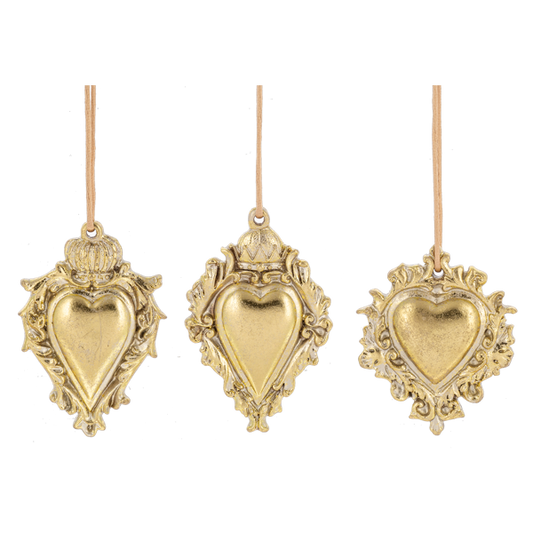 Sacred Heart Ornament-Assorted Styles, each sold separately