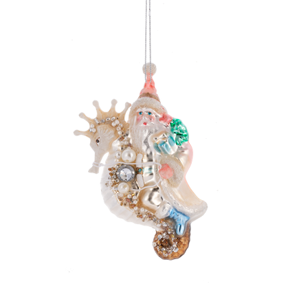 Santa Coastal Ornament-Assorted, each sold separately