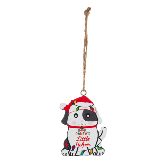 Santa's Little Helper Ornament