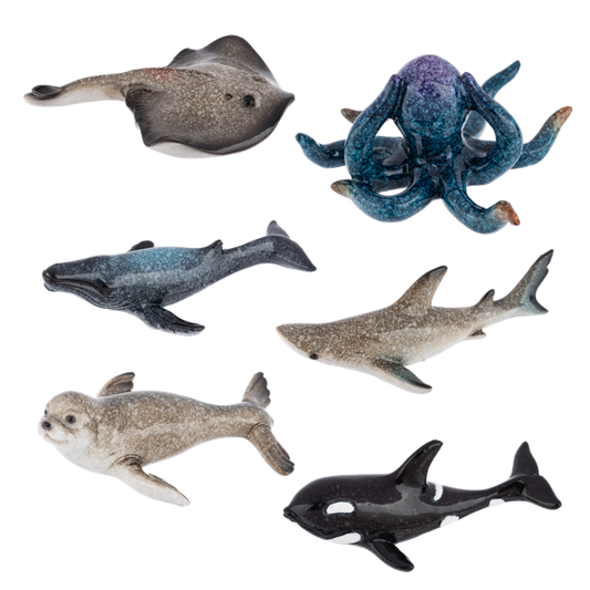 Sea Life Figurines-Assorted Styles, each sold separately