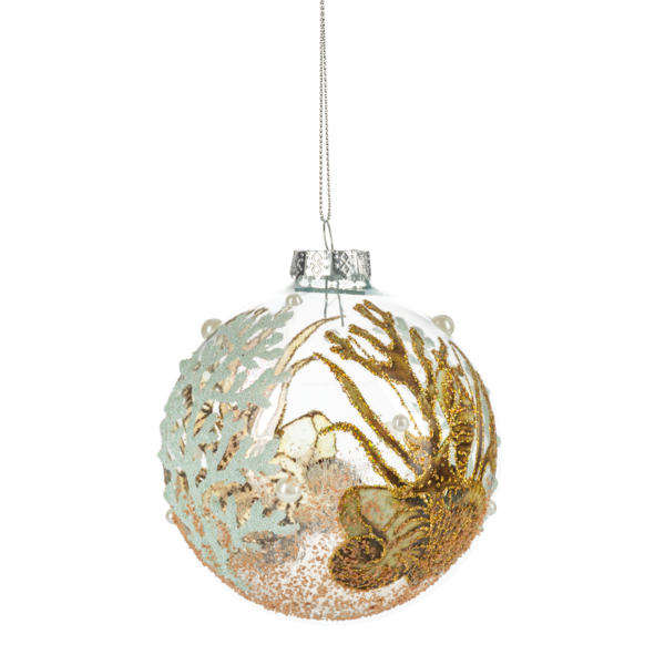 Sea Life Glass Ornaments-Assorted, sold seperately