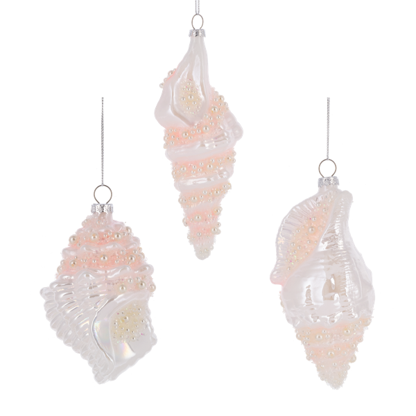 Sea Shell Ornaments-Assorted, each sold separately