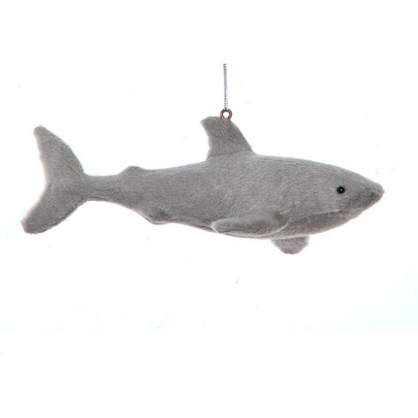 Shark & Whale Ornaments, each sold separately