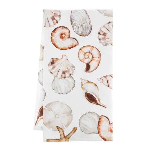 Shell Tea Towel-Assorted, sold seperately