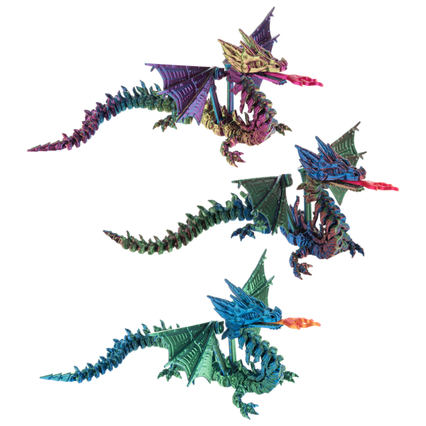 Shimmer Creatures-Fire Dragons, Assorted Colors (each sold seperately)