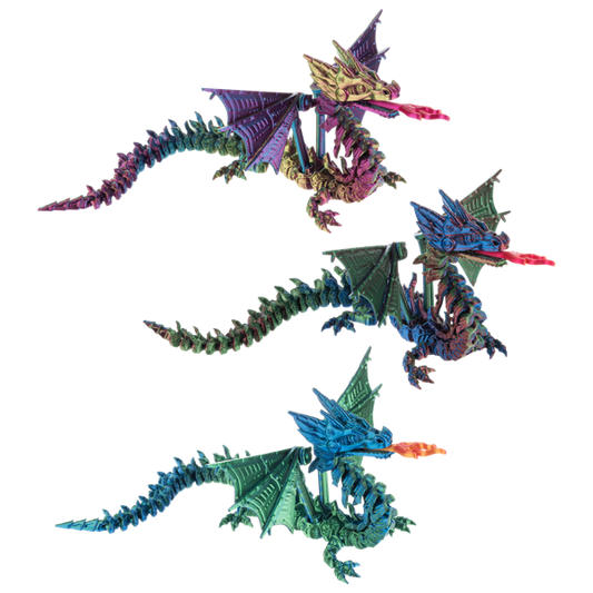 Shimmer Creatures-Fire Dragons, Assorted Colors (each sold seperately)