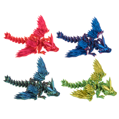 Shimmer Creatures-Dragons, Assorted Colors (each sold separately)
