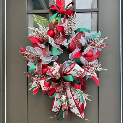Small Nutcracker Wreath-Custom Design, Handmade