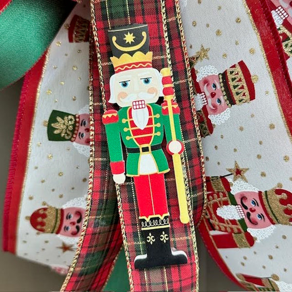 Small Nutcracker Wreath-Custom Design, Handmade