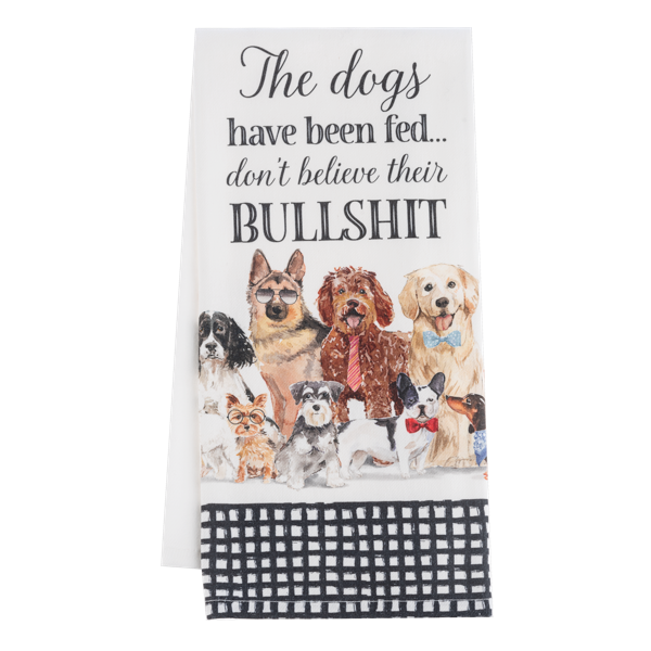 Snarky Dog Tea Towel-Assorted, each sold seperately