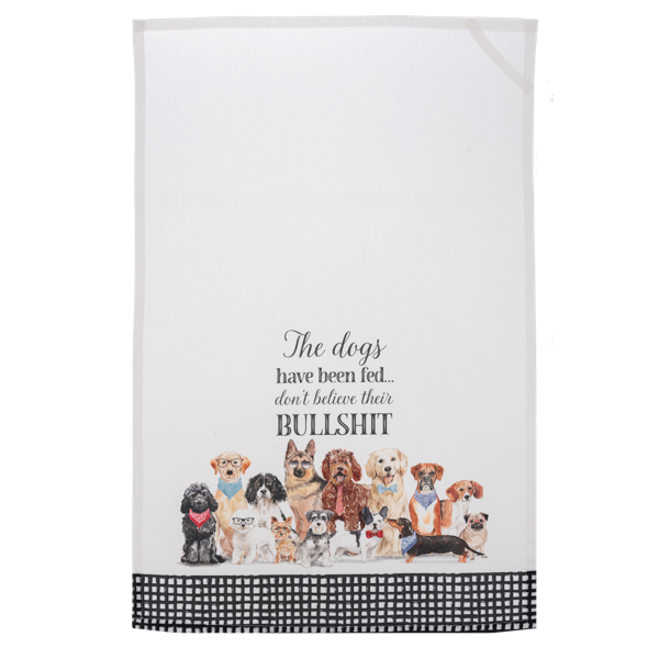 Snarky Dog Tea Towel-Assorted, each sold seperately