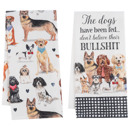 Snarky Dog Tea Towel-Assorted, each sold seperately