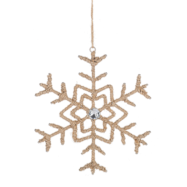 Boho Snowflake Ornament-Assorted, each sold separately