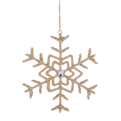 Boho Snowflake Ornament-Assorted, each sold separately