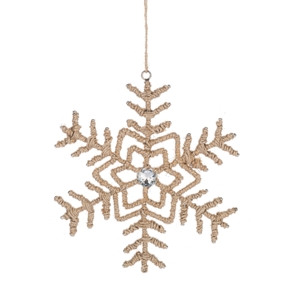 Boho Snowflake Ornament-Assorted, each sold separately