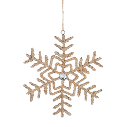Boho Snowflake Ornament-Assorted, each sold separately