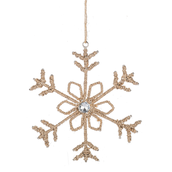 Boho Snowflake Ornament-Assorted, each sold separately