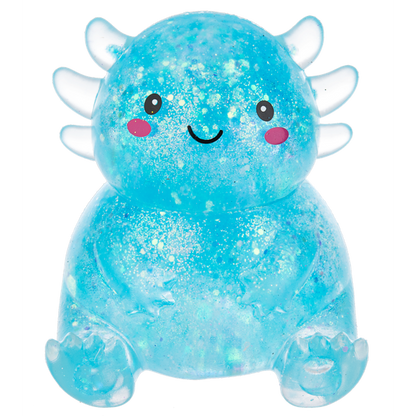Sparkle and Squeeze Axolotls-Assorted Colors, each sold separately