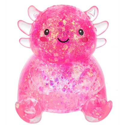Sparkle and Squeeze Axolotls-Assorted Colors, each sold separately