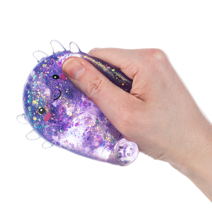 Sparkle and Squeeze Axolotls-Assorted Colors, each sold separately
