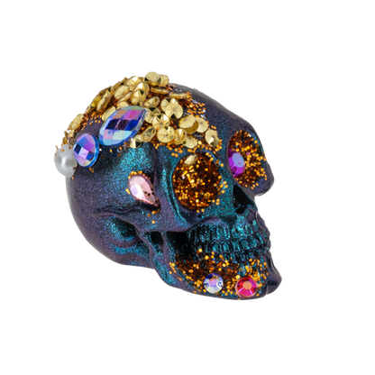 Spooky Sparkle Skull Charm with Insert Card-Assorted, each sold separately