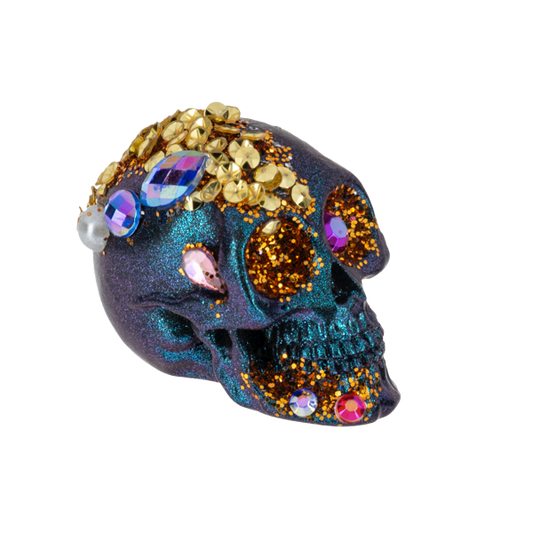 Spooky Sparkle Skull Charm with Insert Card-Assorted, each sold separately