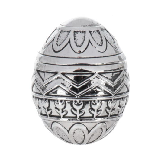 Springtime Egg with Bunny Charm, with Insert Card