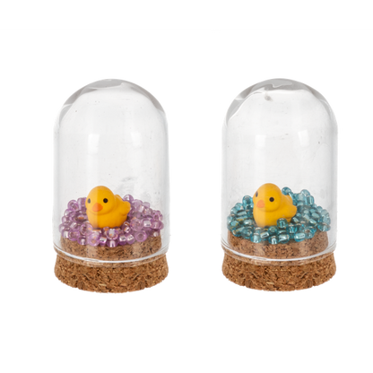 Springtime Friends Mini Cloche Figurine-Assorted, each sold seperately