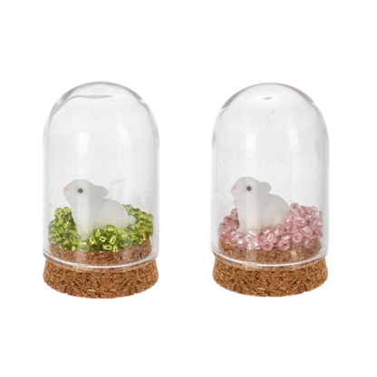 Springtime Friends Mini Cloche Figurine-Assorted, each sold seperately