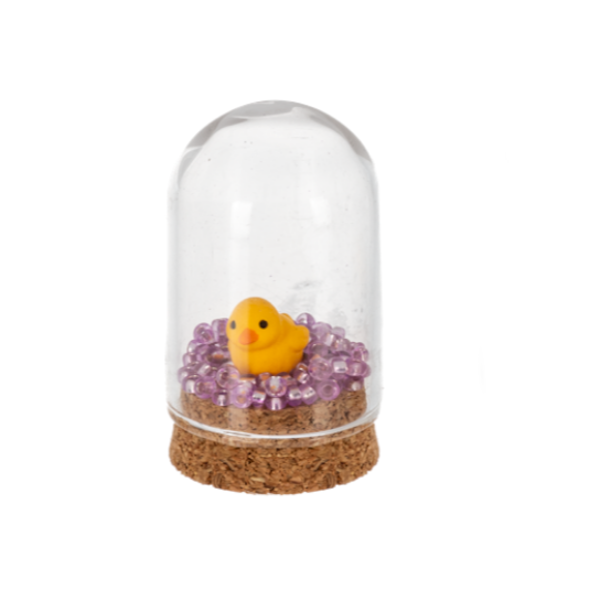Springtime Friends Mini Cloche Figurine-Assorted, each sold seperately