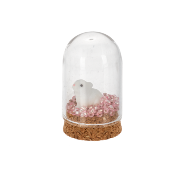 Springtime Friends Mini Cloche Figurine-Assorted, each sold seperately