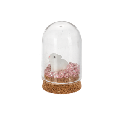 Springtime Friends Mini Cloche Figurine-Assorted, each sold seperately
