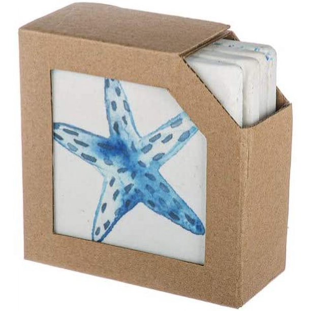 Starfish Coaster Set